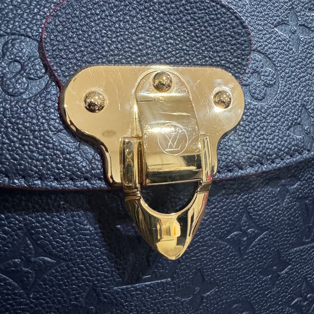 Louis Vuitton Blue and Red Satchel - Picture 6 of 16